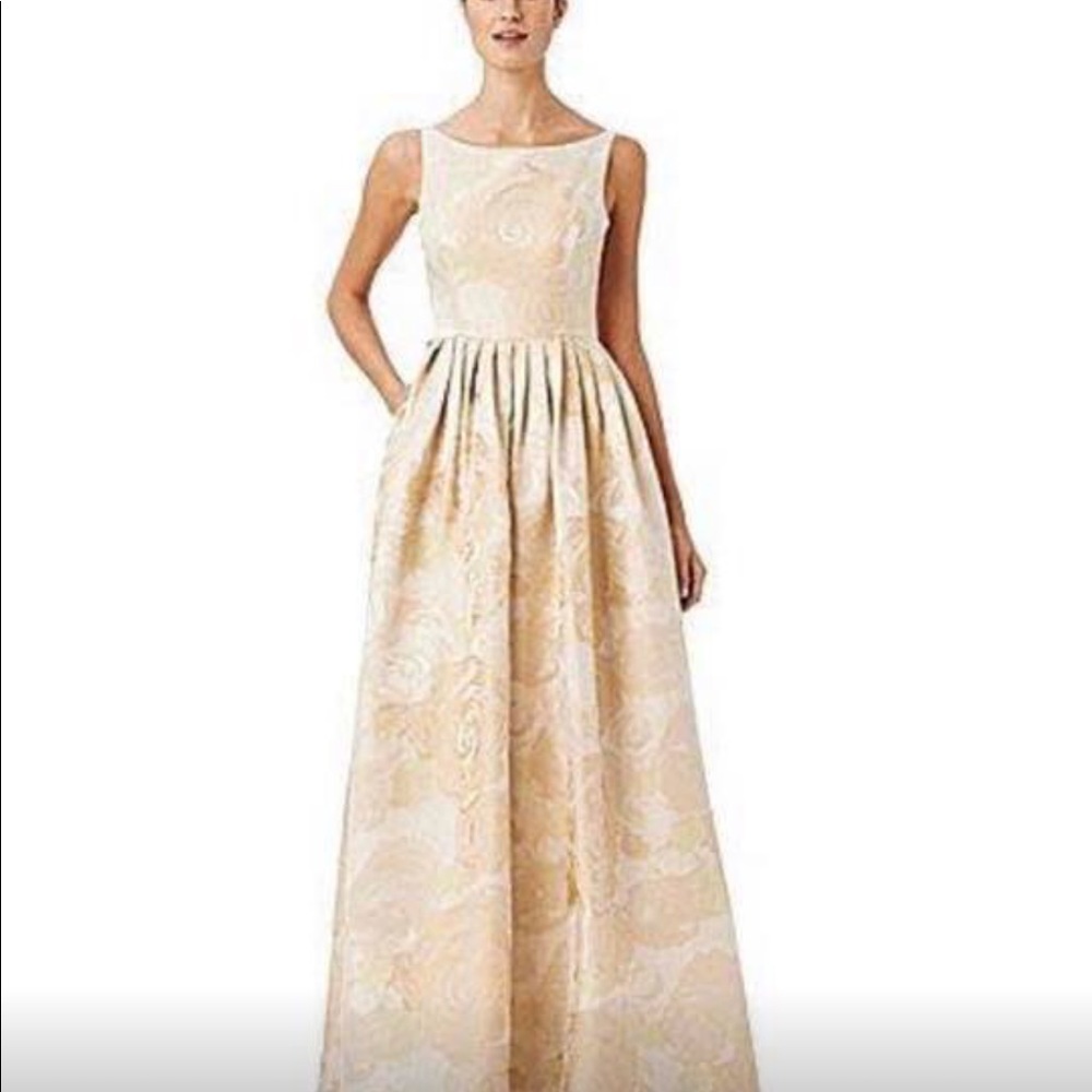New with tags- Adrianna Papell Champagne Dress